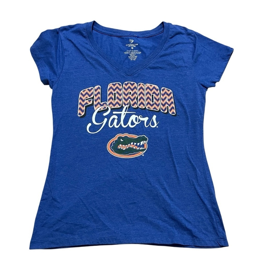 University of Florida Gators Short Sleeve Tee Size Medium UF Orange and Blue
